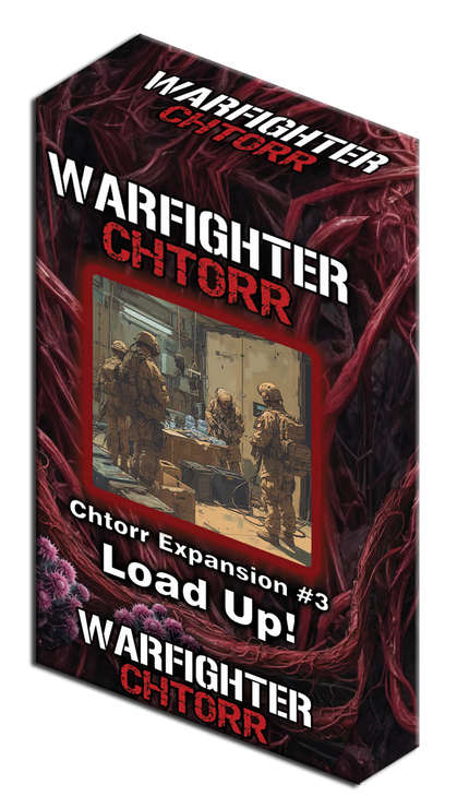 Warfighter Chtorr Expansion No. 3 Load Up (Board Games)
