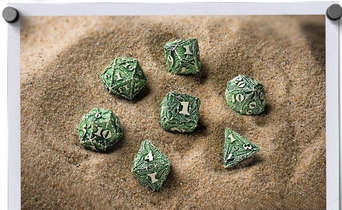Dracopolis Dice Set The Andean Longneck (7) (Dice Sets & Games)