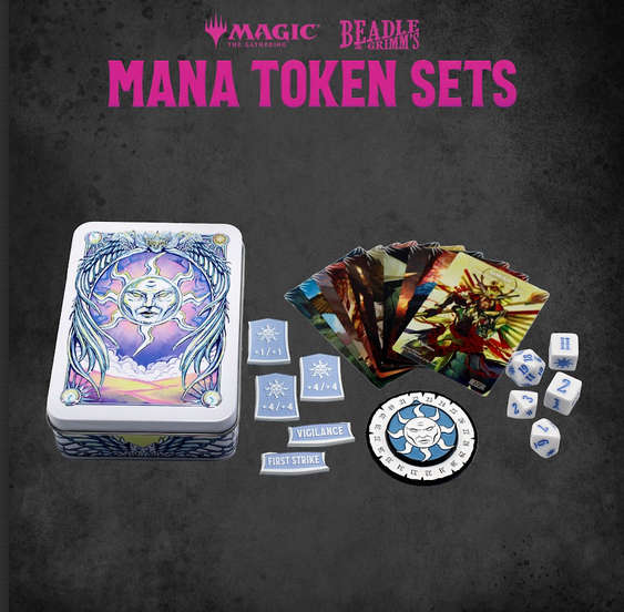 MTG White Mana Token Set (Board & Card Game Accessories)