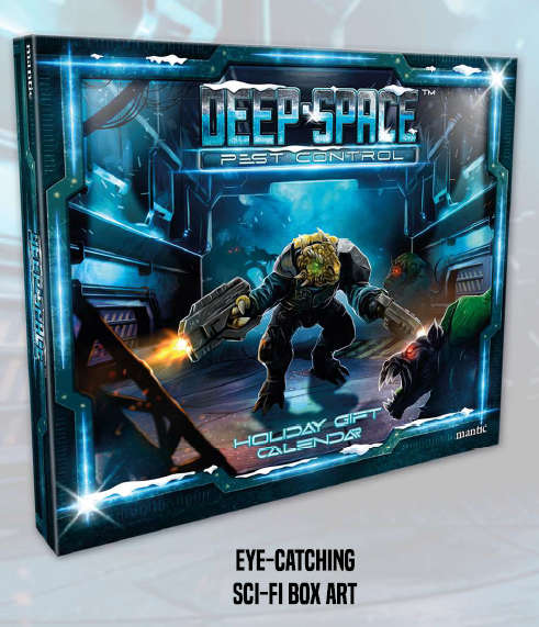 Deep Space Pest Control Holiday Advent Calendar (Miniatures)