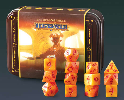 The Dragon Prince RPG Tales of Xadia Sunfire Dice (RPGs)