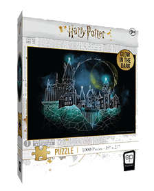 Harry Potter Magic of Hogwards Glow Puzzle (Jigsaw Puzzle)