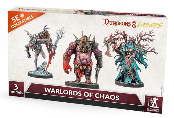 Dungeons & Lasers Warlords of Chaos (Miniatures)