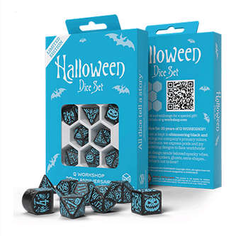 Q-Workshop 20 Years Halloween Dice Set (Dice Sets & Games)