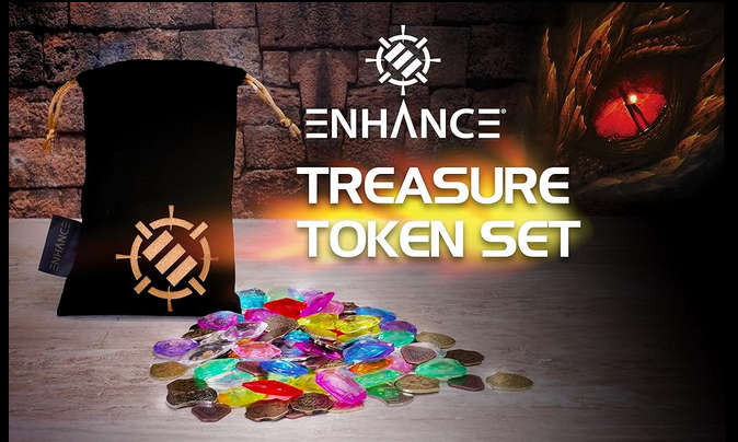 Treasure Token Set (Board & Card Game Accessories)