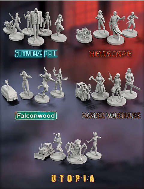 Final Girl Miniatures Box Series 3 (Board Games)