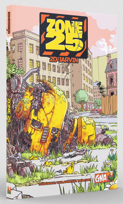 Graphic Novel Adventures Zone 25 (Board Games)