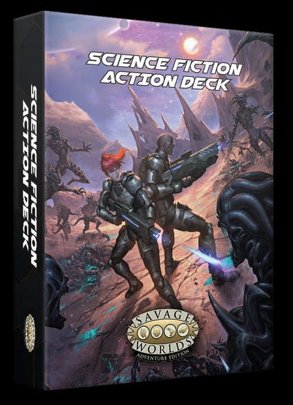 Savage Worlds Science Fiction Action Deck (RPGs)