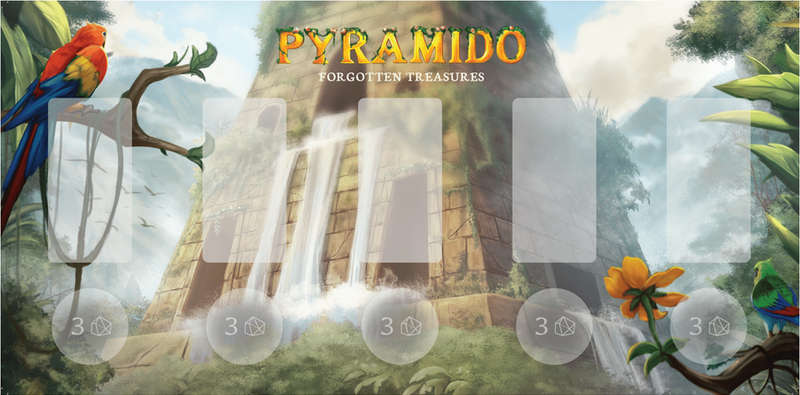 Pyramido Forgotten Treasures Playmat (Gaming Mats)