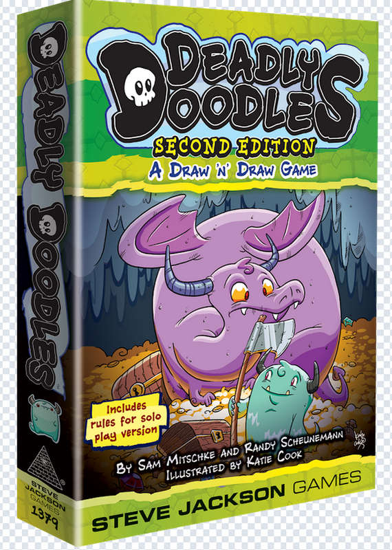 Deadly Doodles 2nd. Edition (Board Games)