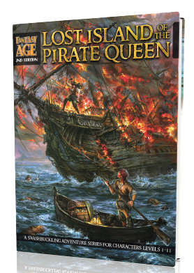 Fantasy Age Lost Island of the Pirate Queen (Board Games)