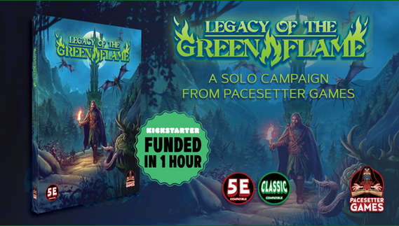 Legacy of the Green Flame 5E (Board Games)
