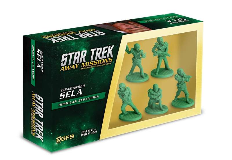 Star Trek Away Missions Romulan Commander Sela (Board & Card Game Accessories)
