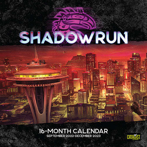 Shadowrun 16 Month Calendar Game Maps (Maps)