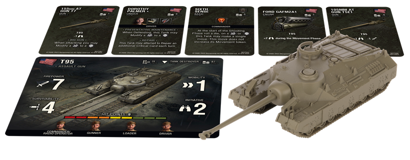 World of Tanks American T95 (Board & Card Game Accessories)