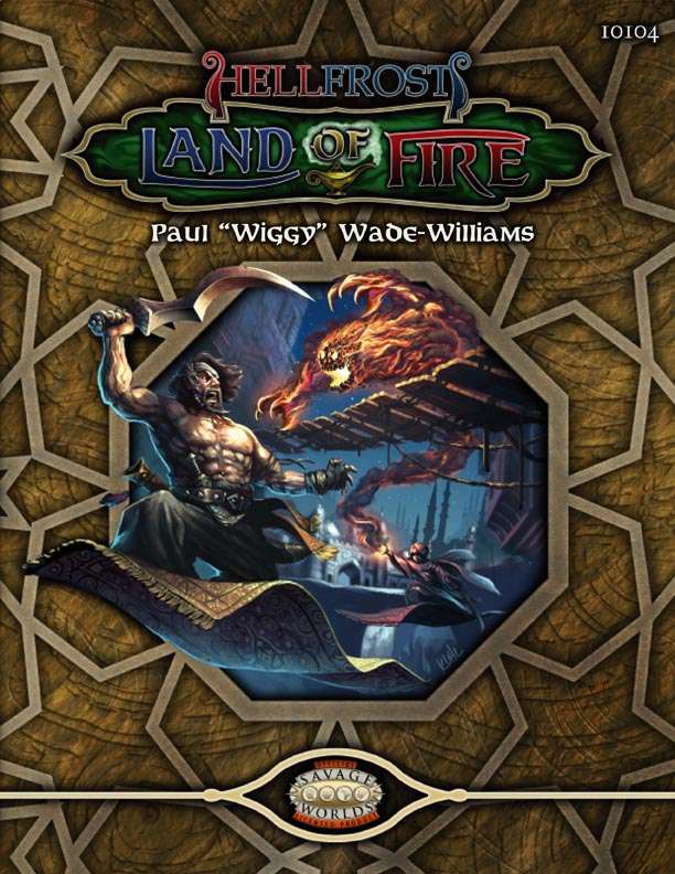 HELLFROST LAND OF FIRE Savage Worlds (RPGs)