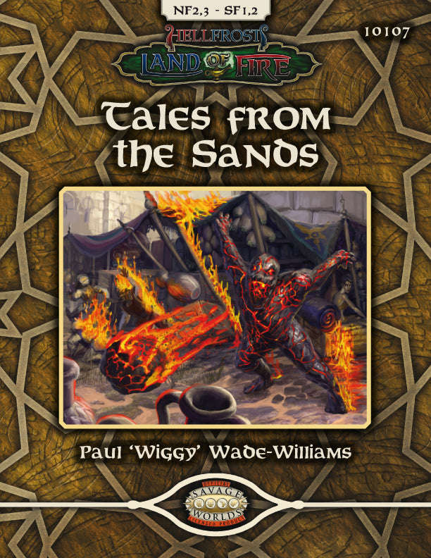 TALES FROM THE SANDS Savage Worlds (RPGs)