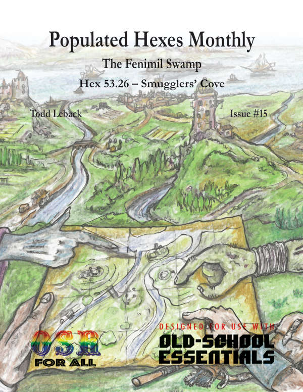 Populated Hexes Monthly 15 Smugglers Cove (RPGs)