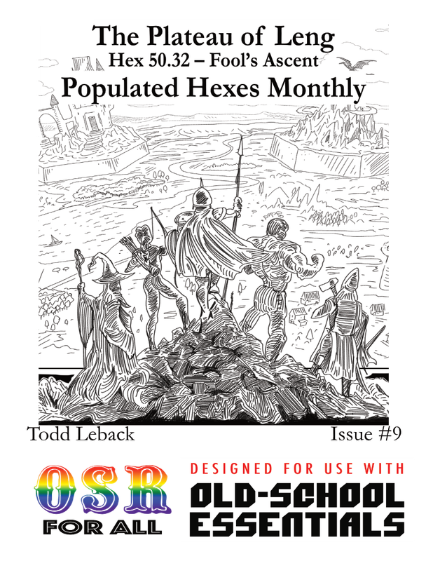 Populated Hexes Monthly 9 Fools Ascent (RPGs)