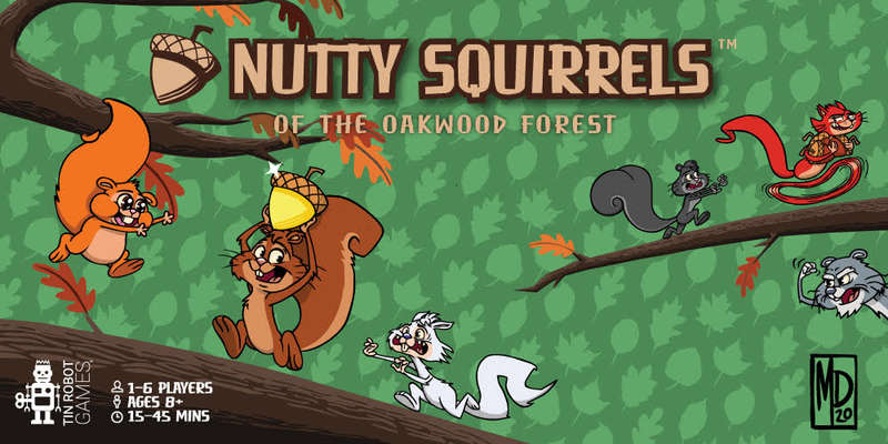 Nutty Squirrels of the Oakwood Forest (Board Games)