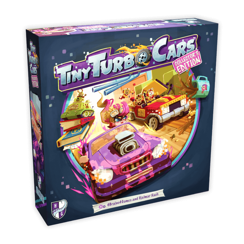 Tiny Turbo Cars Collector's Edition (Board Games)