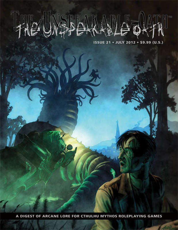 UNSPEAKABLE OATH No. 21 (RPGs)