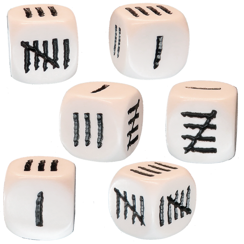 Tally D6 Dice Set (Dice Sets & Games)