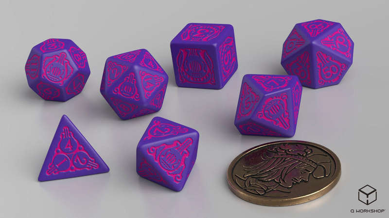 The Witcher Dice Set Dandelion The Hearts conqueror (Dice Sets & Games)