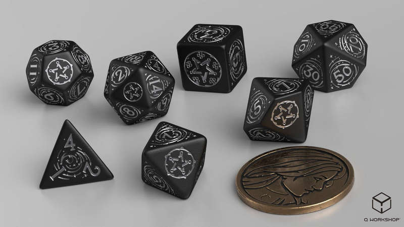 The Witcher Dice Set Yennefer The Obsidian Star (SWYE02) (Dice Sets & Games)
