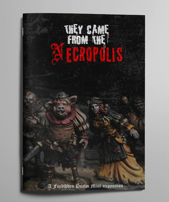 Mörk Borg RPG Forbidden Psalm They Came from the Necropolis (RPGs)
