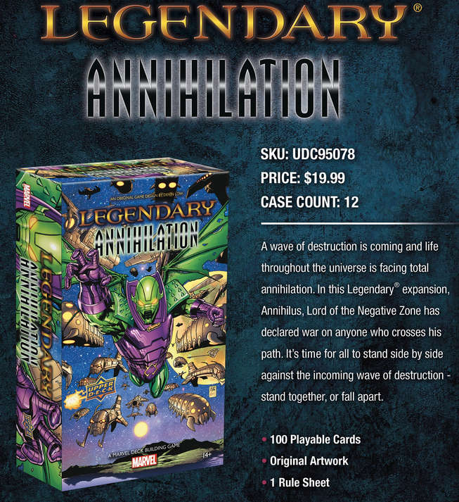 Marvel Legendary Annihilation (Board Games)