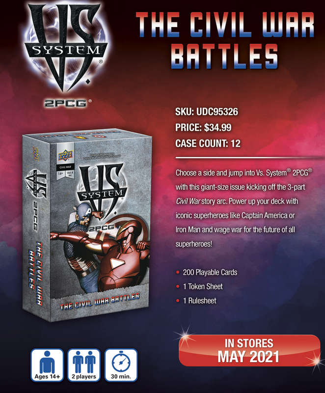 VS System Marvel Civil War Battles Starter (Board Games)