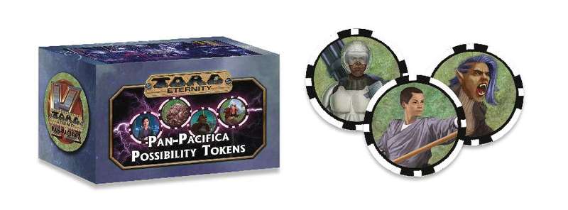 Torg Eternity PanPacifica Possibility Tokens (RPGs)