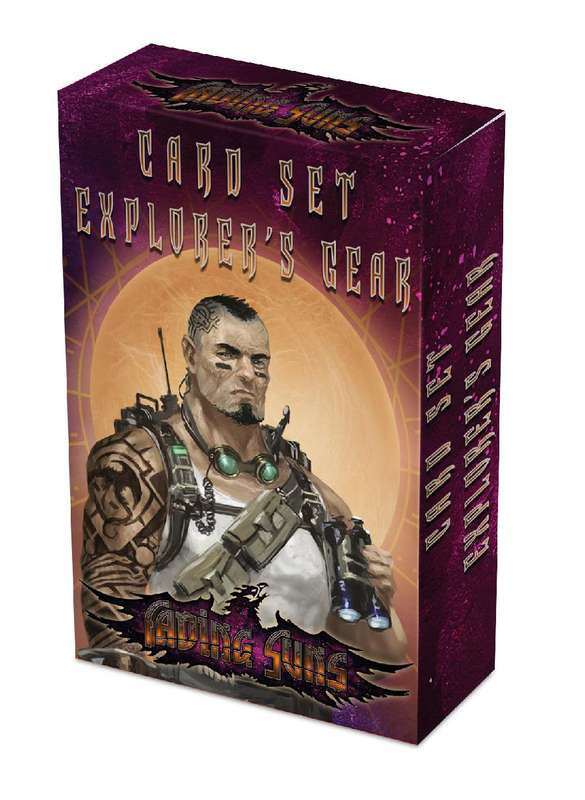 Fading Suns Explorers Gear Equiment Card Set (RPGs)