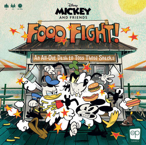 Disney Mickey And Friends Food Fight (Board Games)