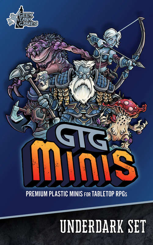 GTG Minis Underdark Set (Board Games)