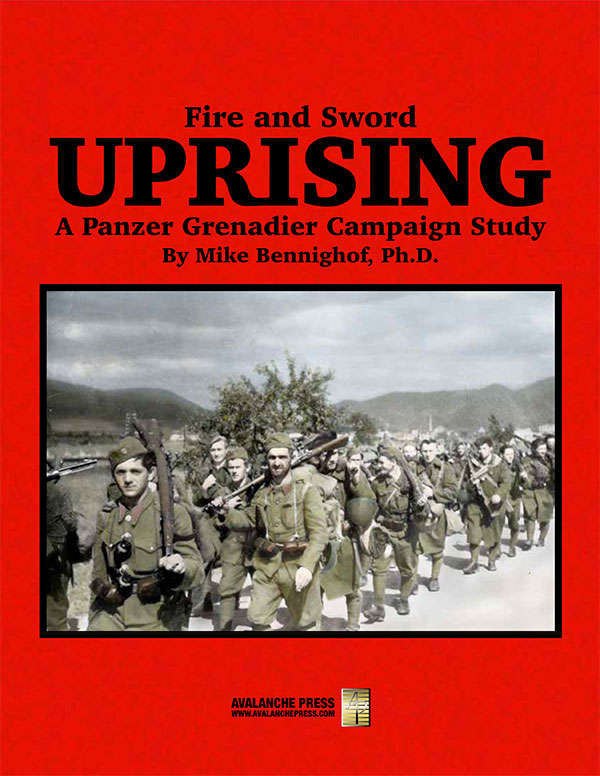 Panzer Grenadier Fire & Sword Uprising (Board Games)