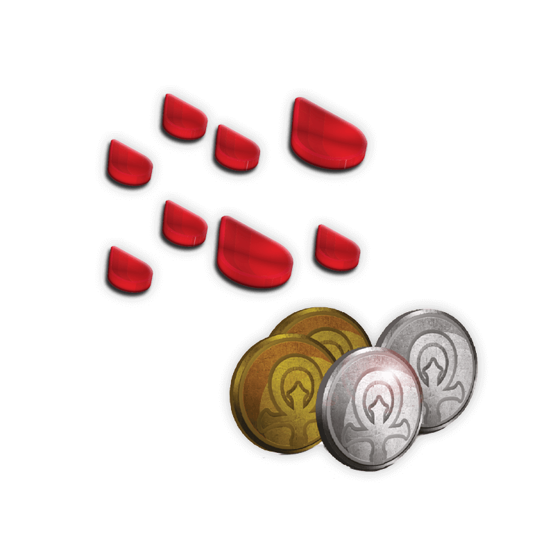 Vendetta Token Upgrade Pack (Board Games)