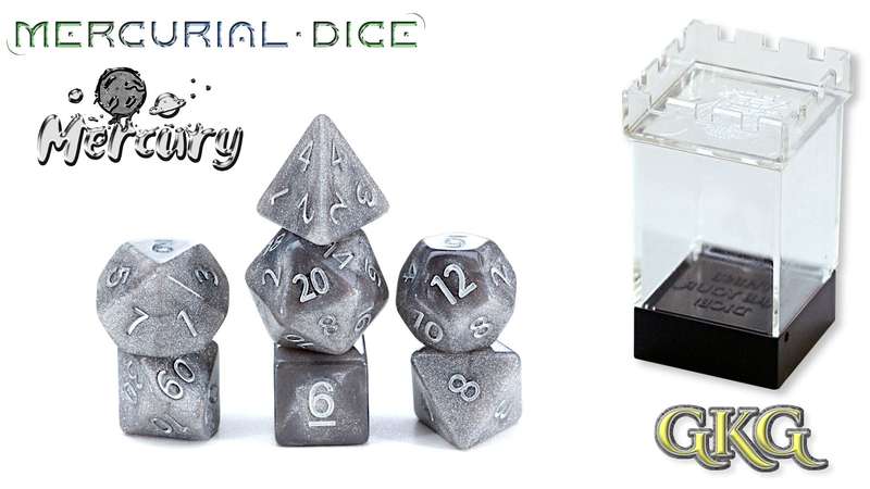 Mercurial Dice Mercury (Dice Sets & Games)
