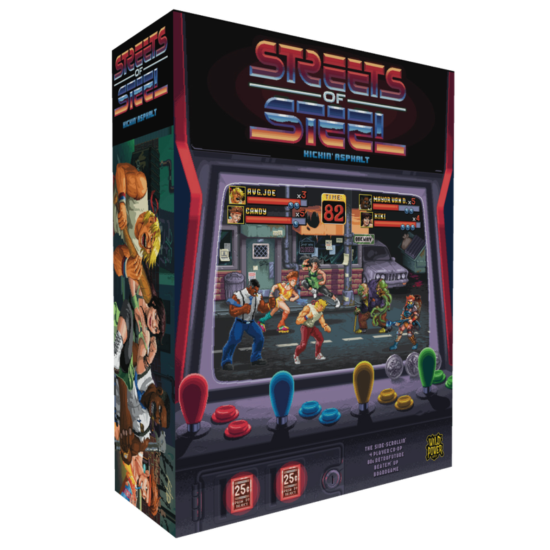 Streets of Steel Kickin Asphalt (Board Games)