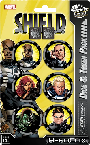 Nick Fury Agent of SHIELD Dice & Token Pack OOP (Dice Sets & Games)