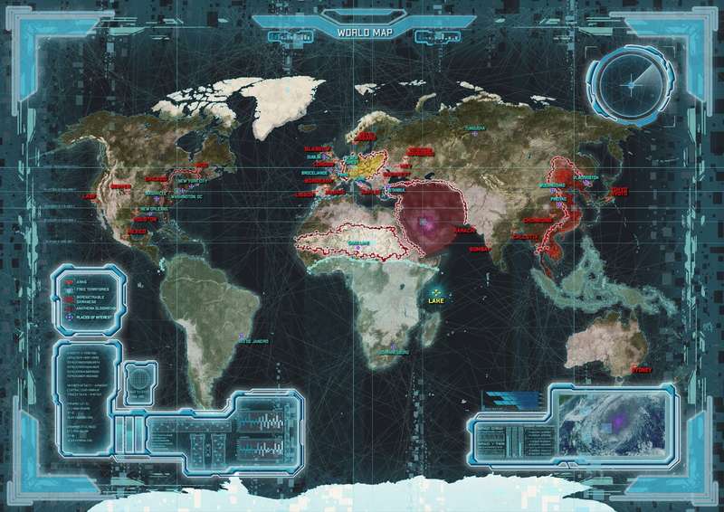 Knight An Avalon RPG World map (Maps)