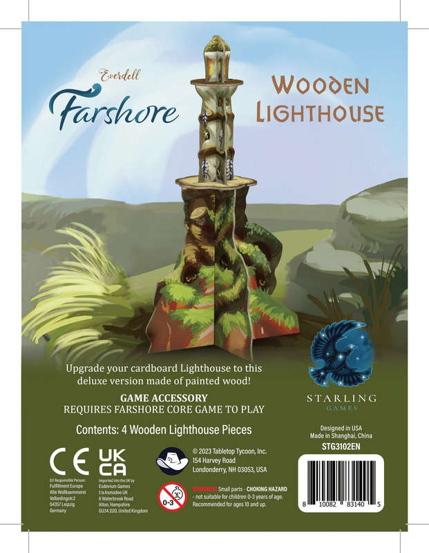 Everdell Farshore Wooden Lighthouse (Board Games)