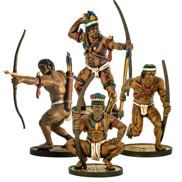 Blood & Plunder Native American Young Warriors Unit (Miniatures)