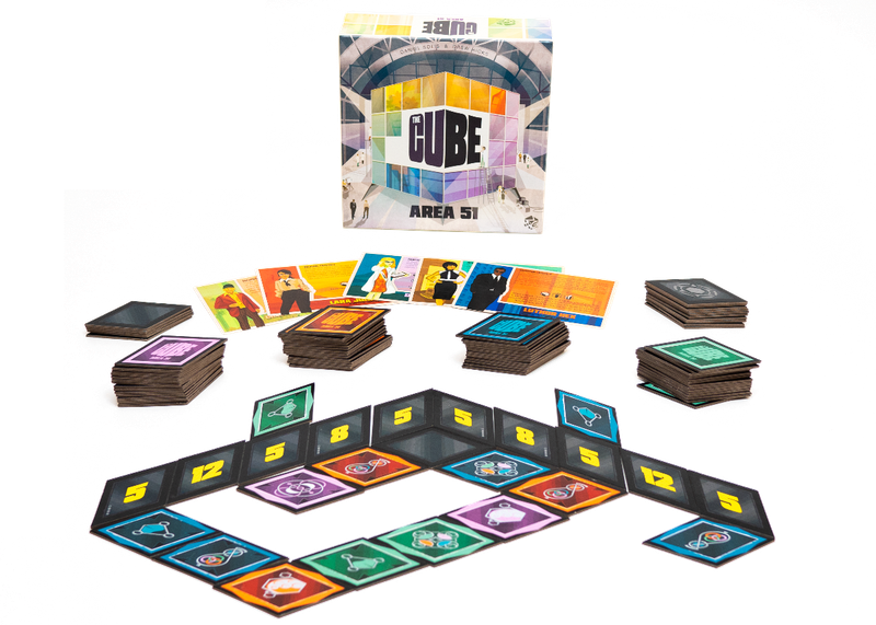 The Cube Area 51 (Board Games)