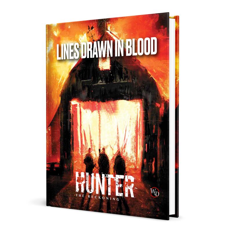 Hunter The Reckoning RPG Lines drawn in Blood (RPGs)