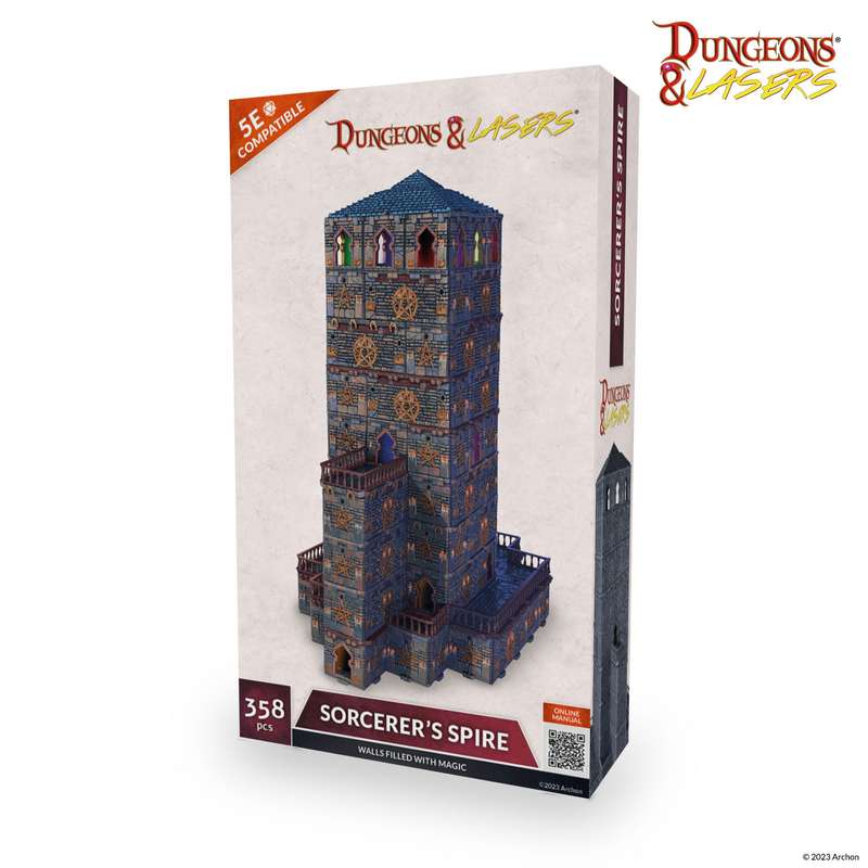 Dungeons & Lasers Sorcerers Spire (Miniatures)