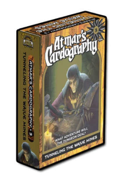 Atmars Cardography Tunneling the Wajue Mines (Board & Card Game Accessories)
