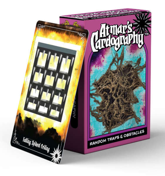 Atmars Cardography Dangerous Traps & Obstacles (Board & Card Game Accessories)