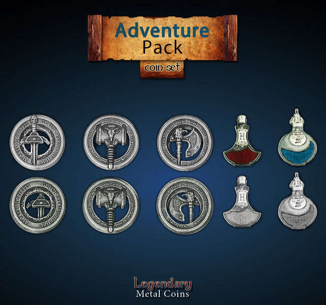 Adventure Pack Large (12) (Board & Card Game Accessories)